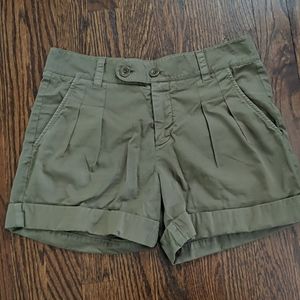 Vince olive shorts
